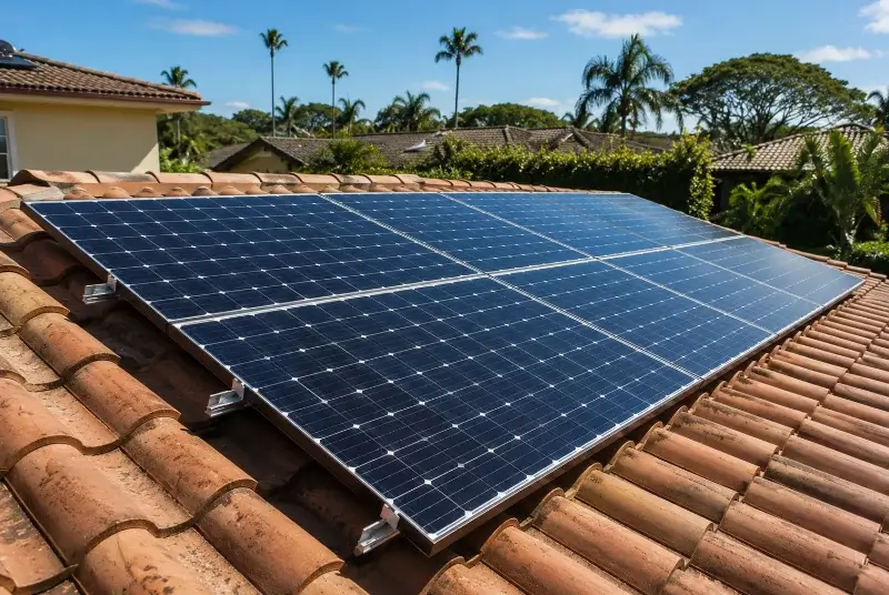Installation de panneaux solaires à Monestier